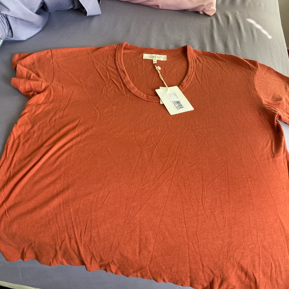 The Great U Shaped Tee in Small (1) NWT 😍